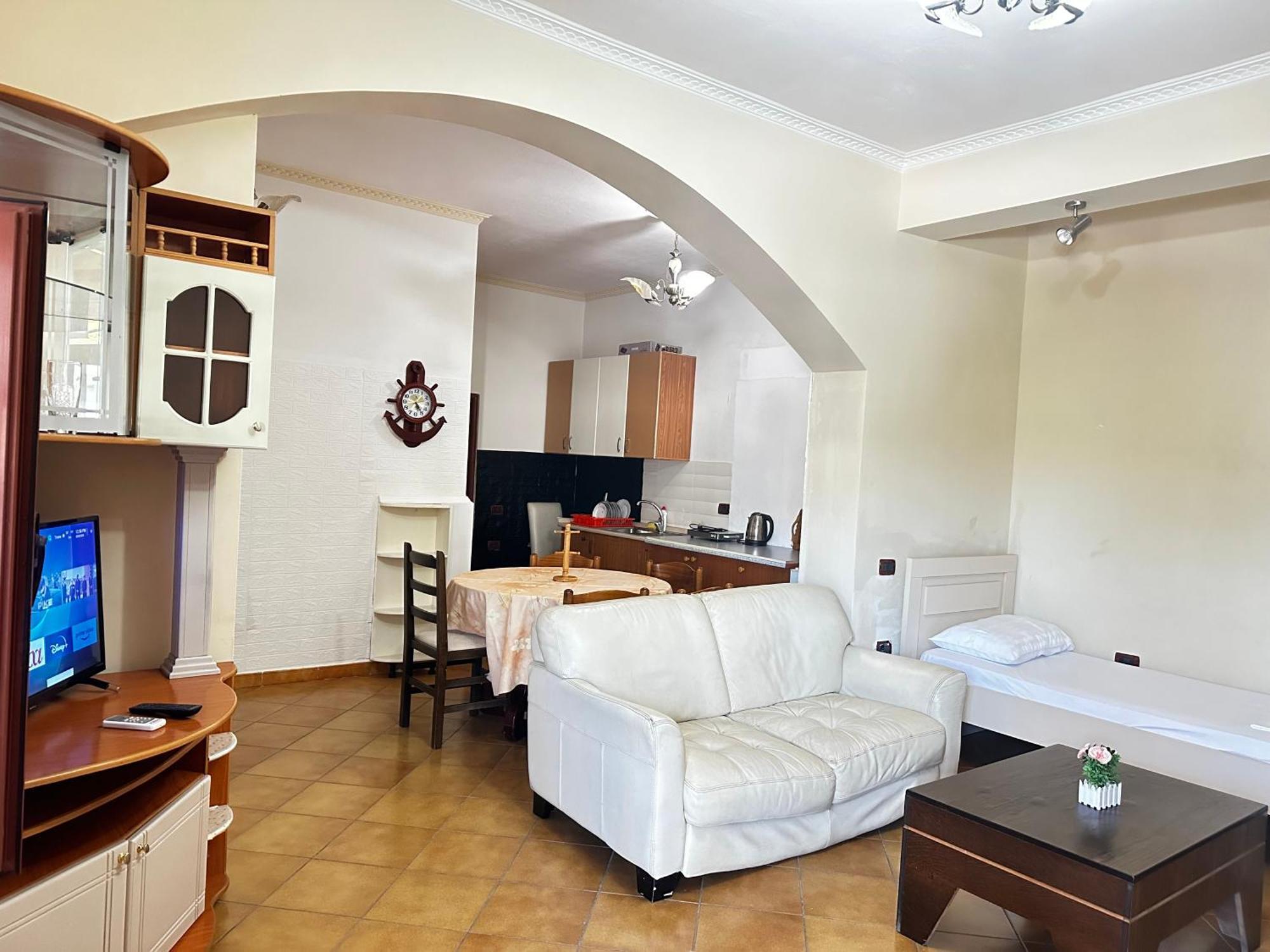 Blue Apartments Vlore Luaran gambar